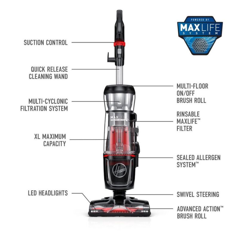 MAXLife Pro Pet Swivel Upright Vacuum - Image 7