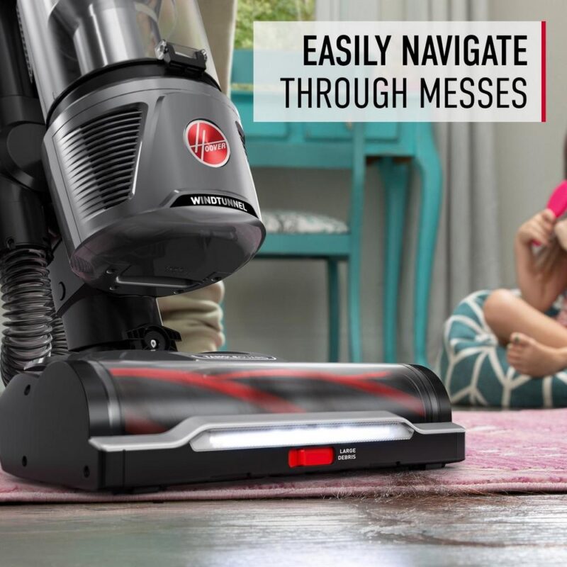 WindTunnel Tangle Guard Upright Vacuum with LED Crevice Tool - Image 6