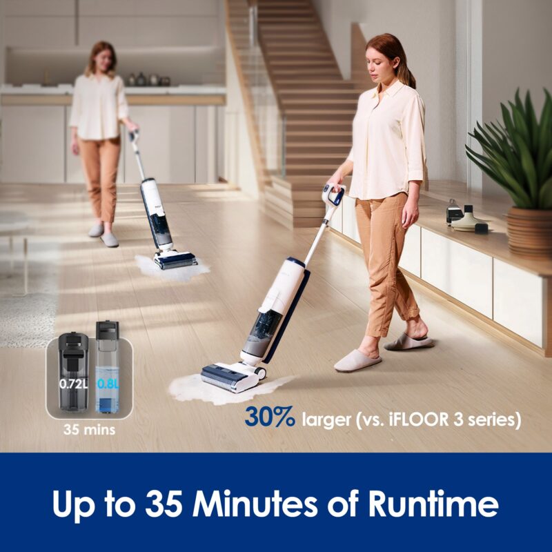 Tineco iFLOOR 5 Breeze Complete Cordless Wet Dry Vacuum Cleaner - Image 4