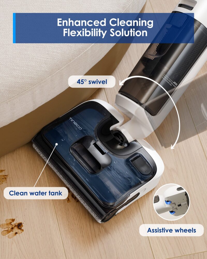 Tineco FLOOR ONE S6 Stretch Lite Wet Dry Vacuum Cleaner - Image 5