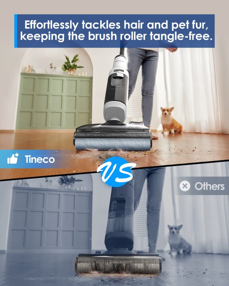 Tineco FLOOR ONE S6 Stretch Lite Wet Dry Vacuum Cleaner - Image 4