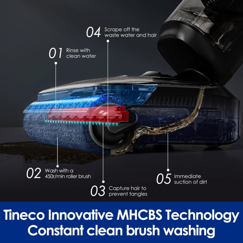 Tineco FLOOR ONE S7 Stretch Ultra Cordless Wet Dry Vacuum Cleaner - Image 4