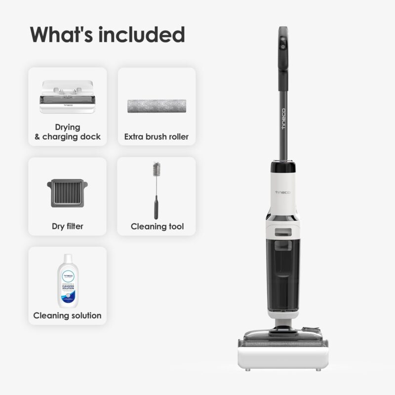 Tineco FLOOR ONE STRETCH S6 Wet Dry Vacuum Cleaner - Image 11