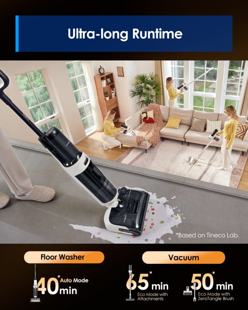 Tineco FLOOR ONE SWITCH S6 Stretch Wet Dry Vacuum Cleaner - Image 9
