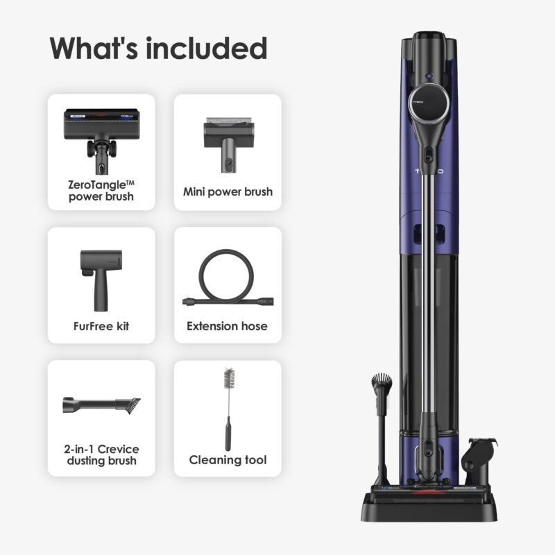 Tineco PURE ONE STATION FURFREE Smart Cordless Stick Vacuum Cleaner - Image 10
