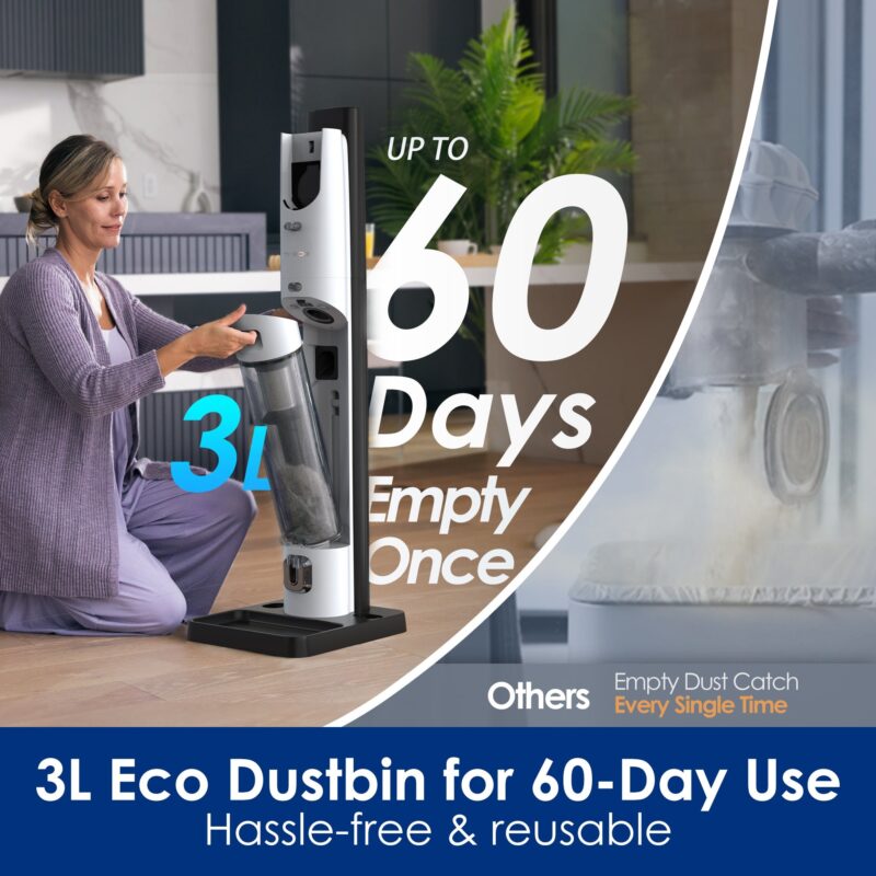 Tineco PURE ONE STATION Smart Cordless Stick Vacuum Cleaner - Image 4